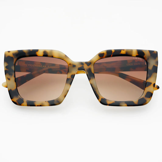Coco Sunglasses - Milky Tortoise