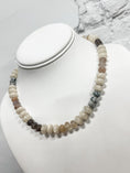 Load image into Gallery viewer, Pebbled Path Glass Bead Necklace
