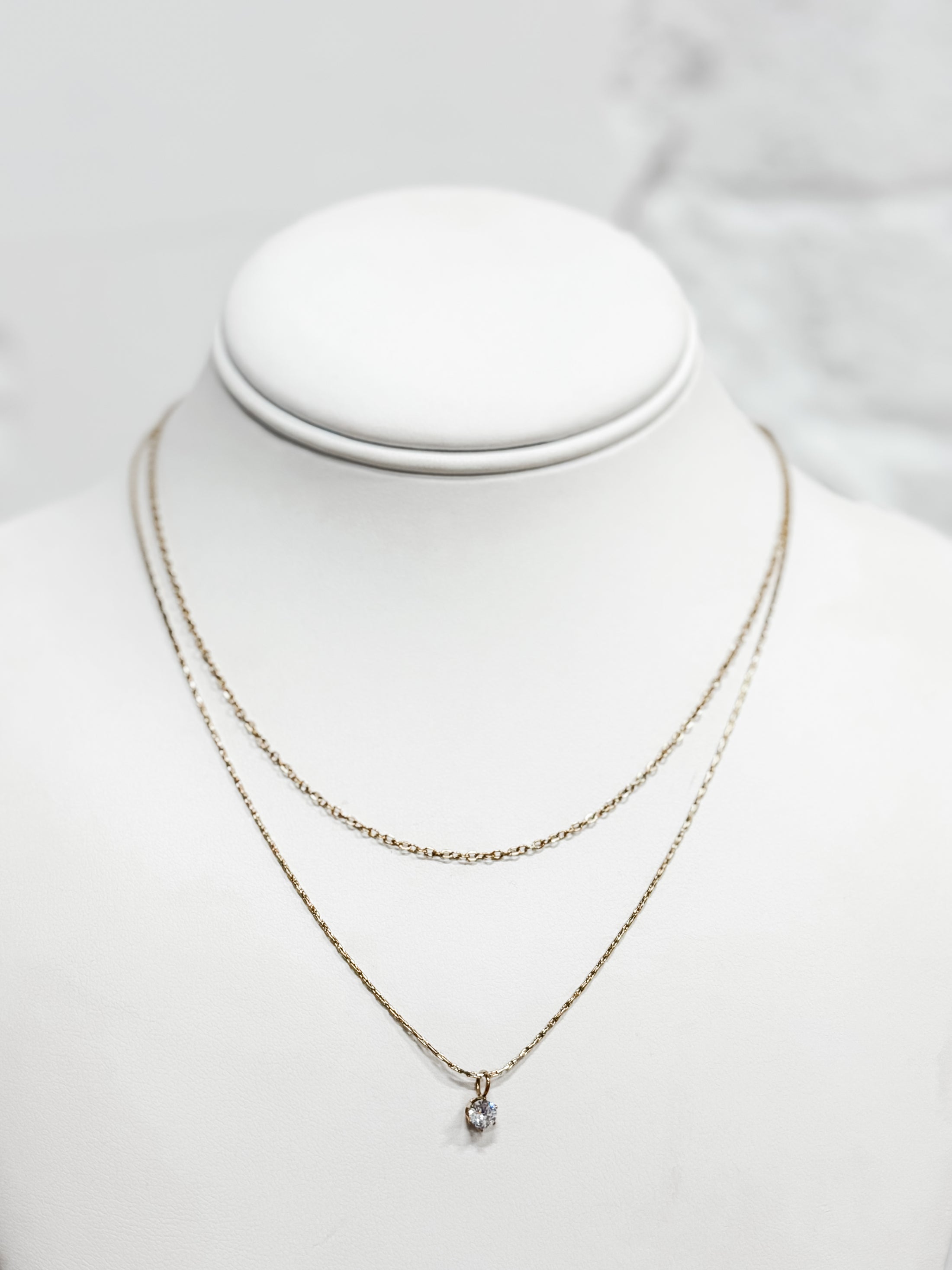 Bare Gold Necklace