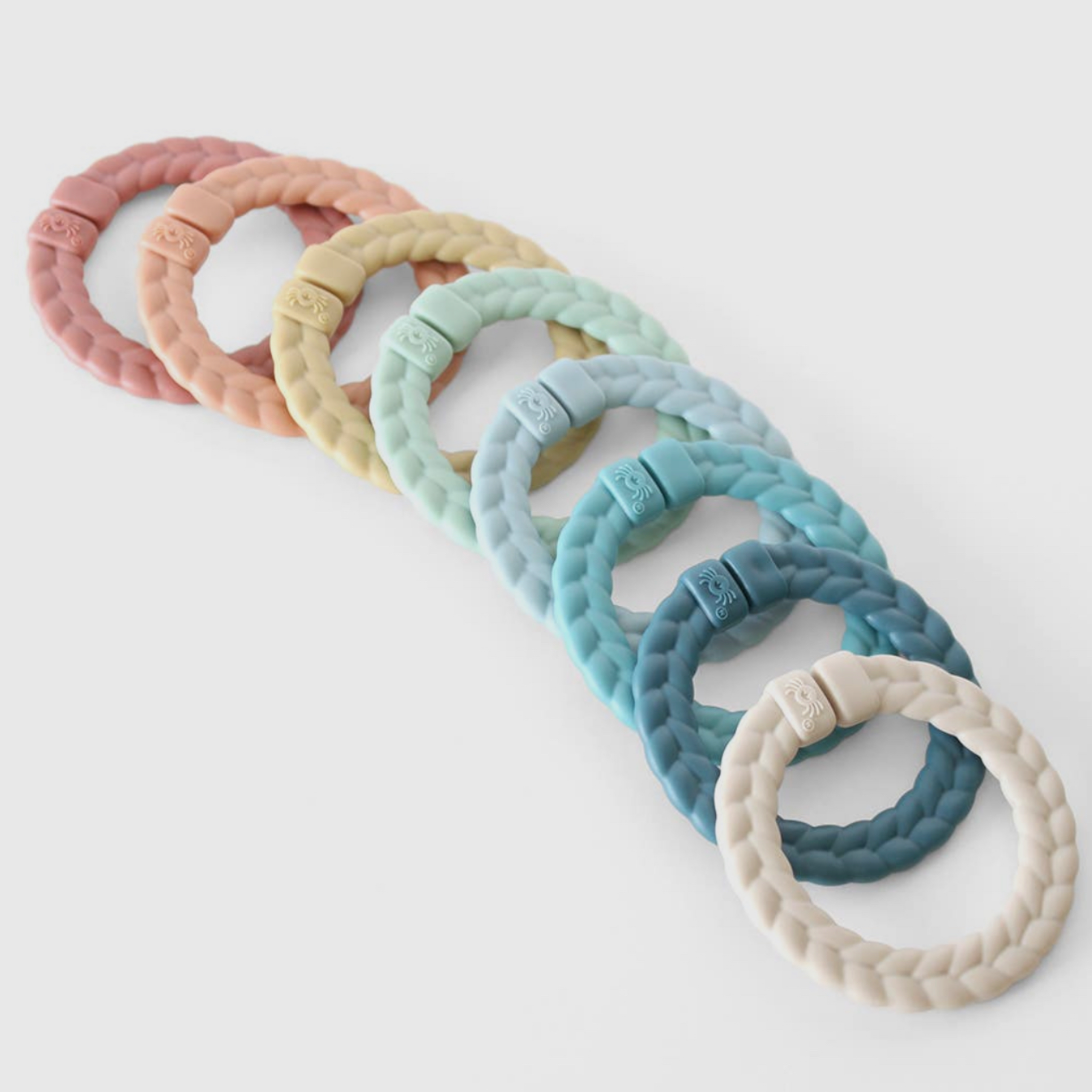 Itzy Linking Ring Set - Rainbow