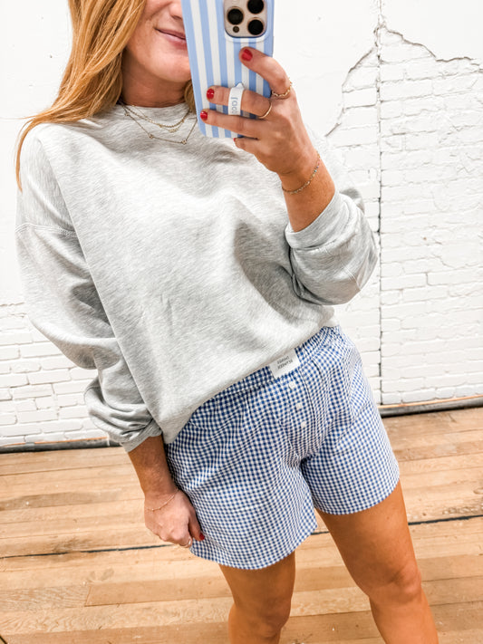 Gina Gingham Boxer Shorts