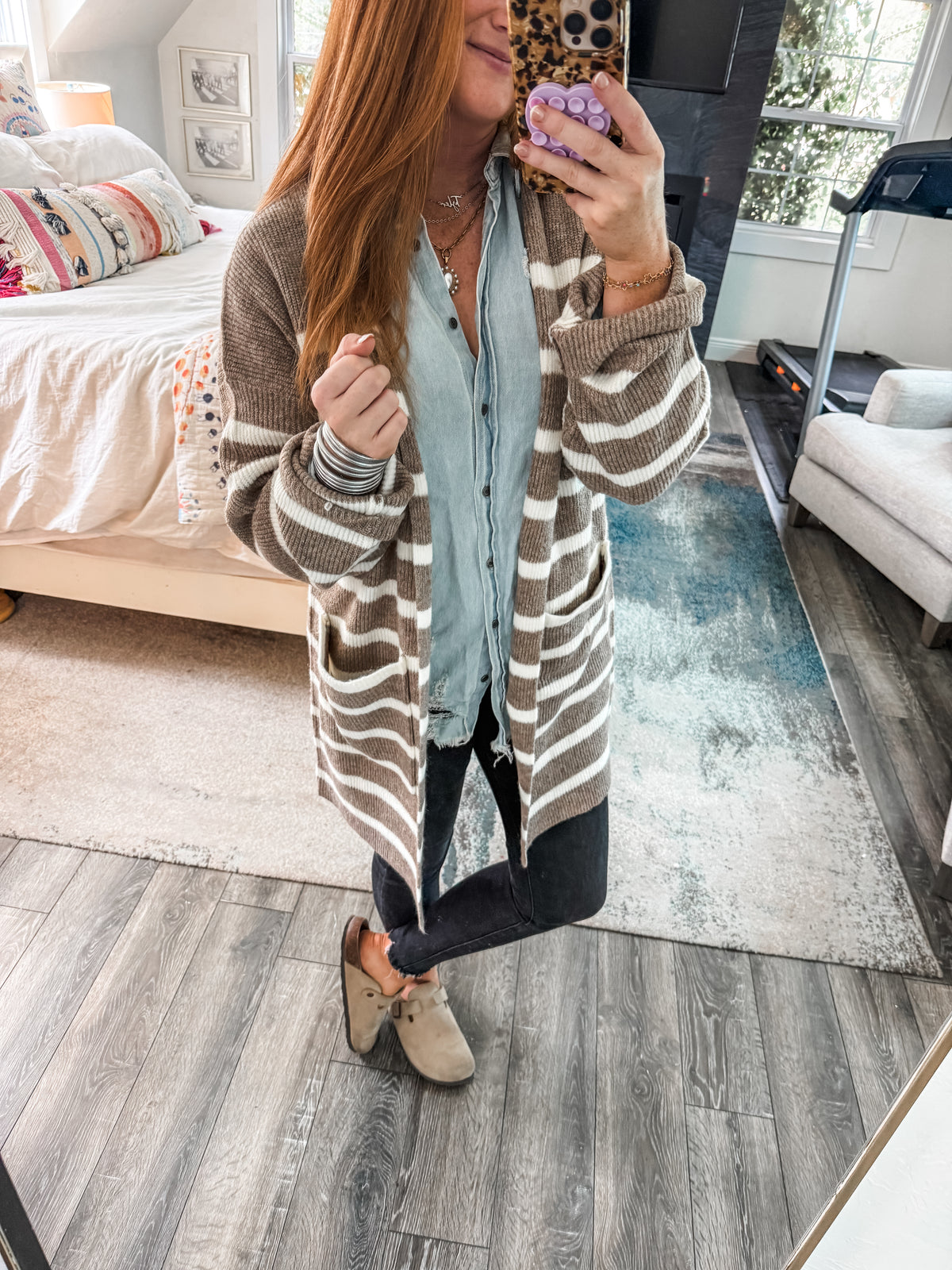 Bristol Stripe Cardigan
