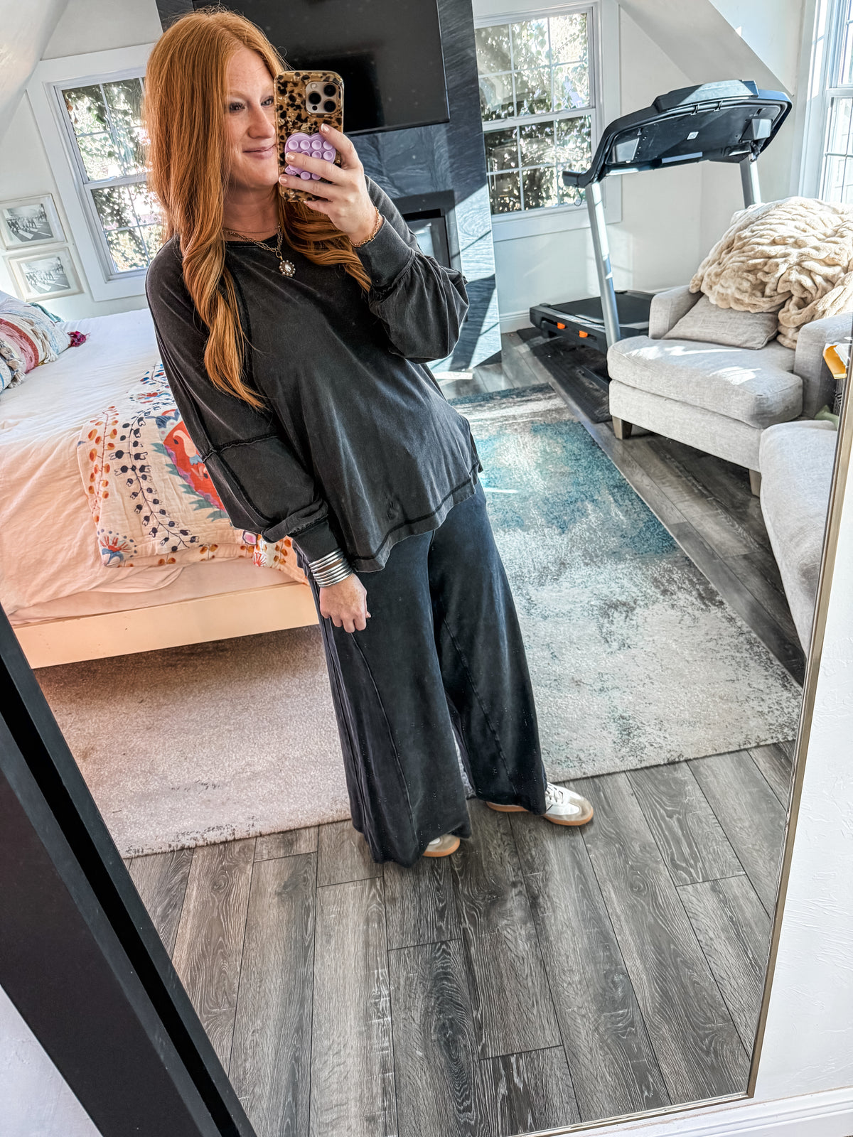 Kaylee Lounge Pants - Black