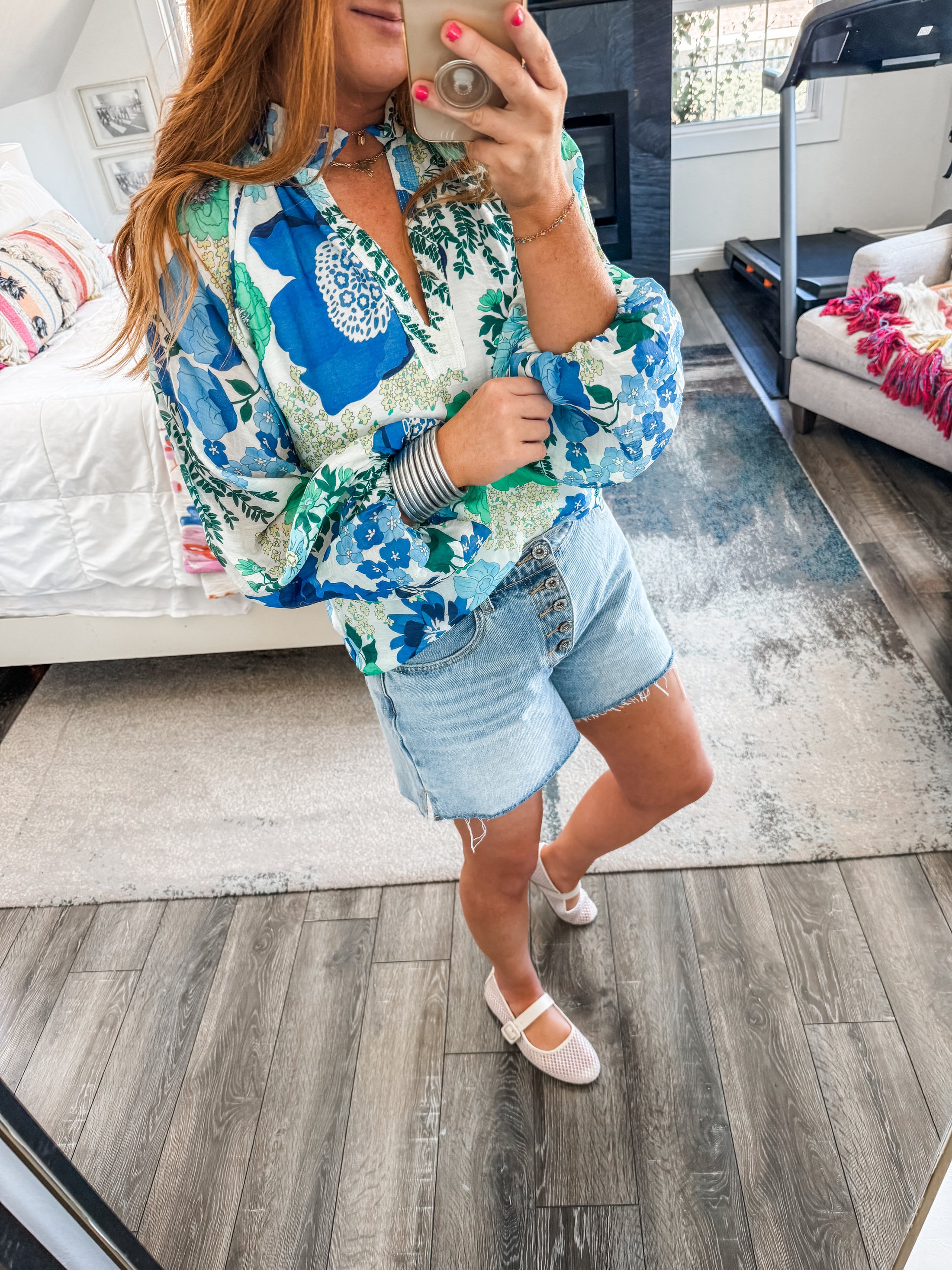 Eliza Floral Top