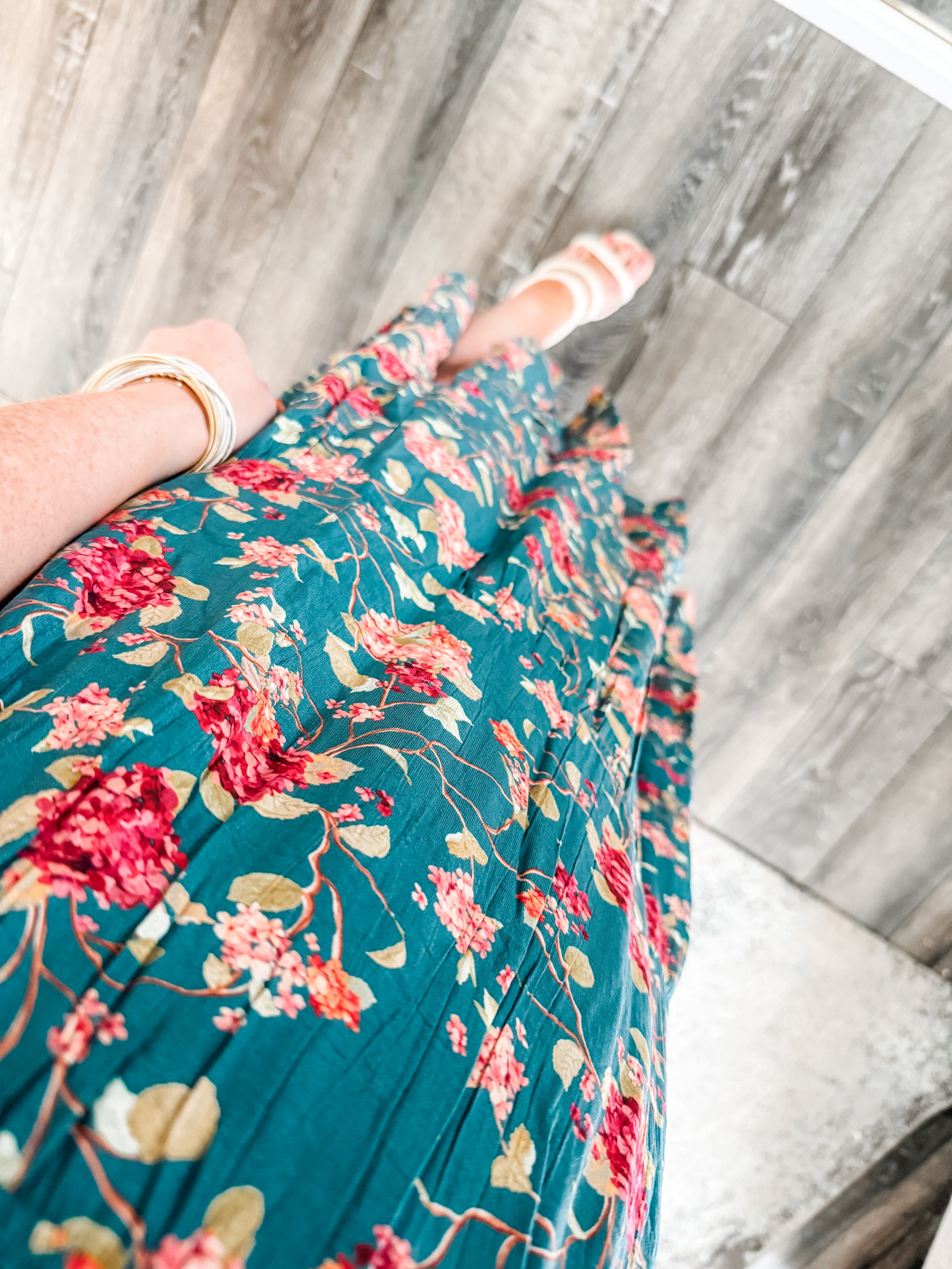 Lenny Floral Midi Dress