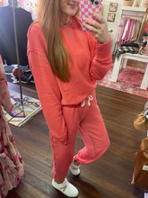 Load image into Gallery viewer, Ellie Sweat Pants - Watermelon
