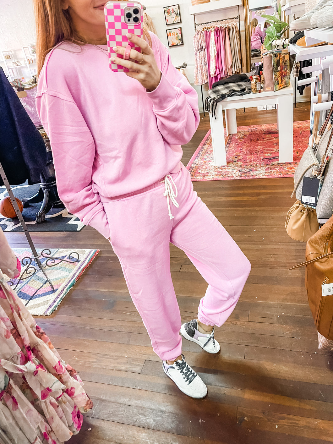 Ellie Sweat Pants - Pink