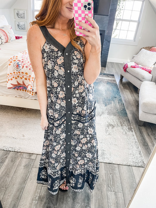 Lyn Floral Maxi Dress