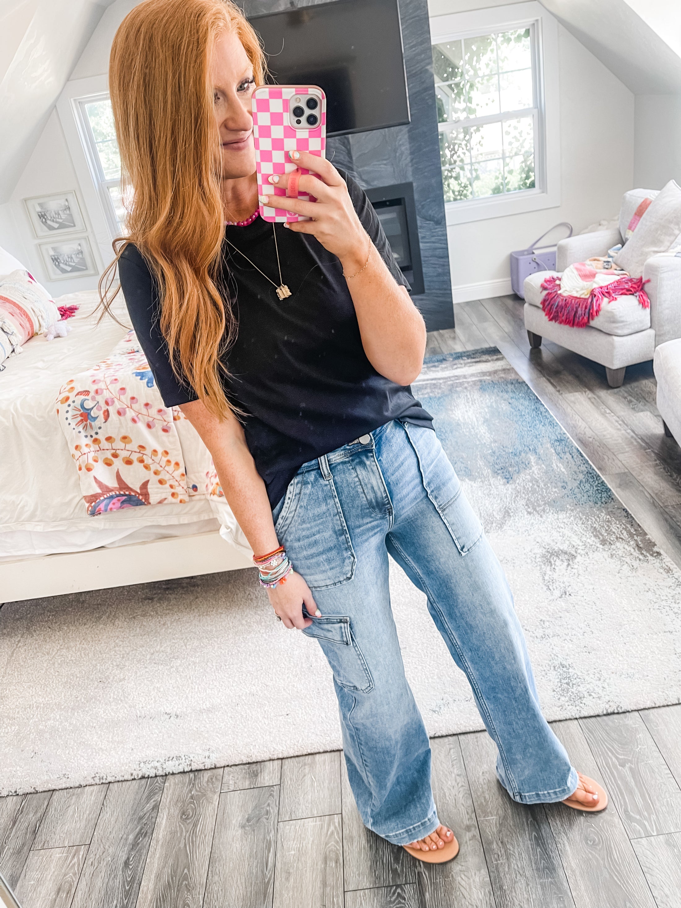 Britt Cargo Pocket Jeans