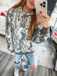 Load image into Gallery viewer, Bradyn Camo Hoodie - Olive
