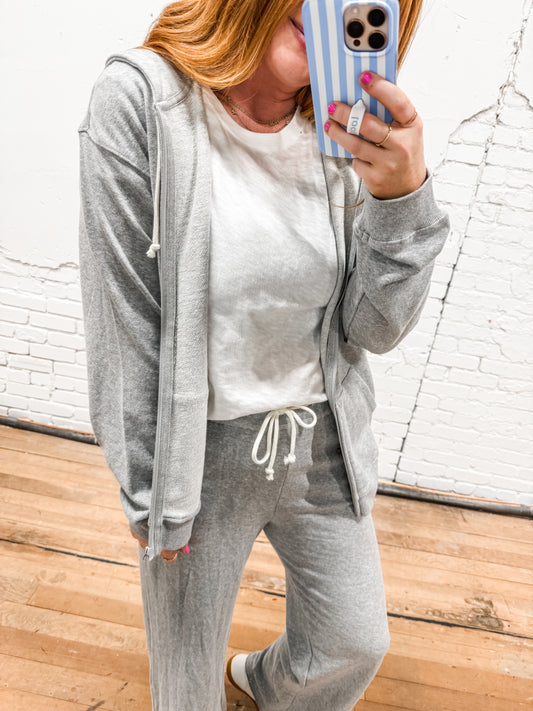 Z Supply Academy Zip Up Hoodie