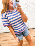 Load image into Gallery viewer, Lila Striped Top - Lavender
