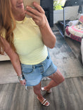 Load image into Gallery viewer, Empower Cinched Side Tank - yellow
