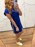 Load image into Gallery viewer, Raylee Dress - Blue
