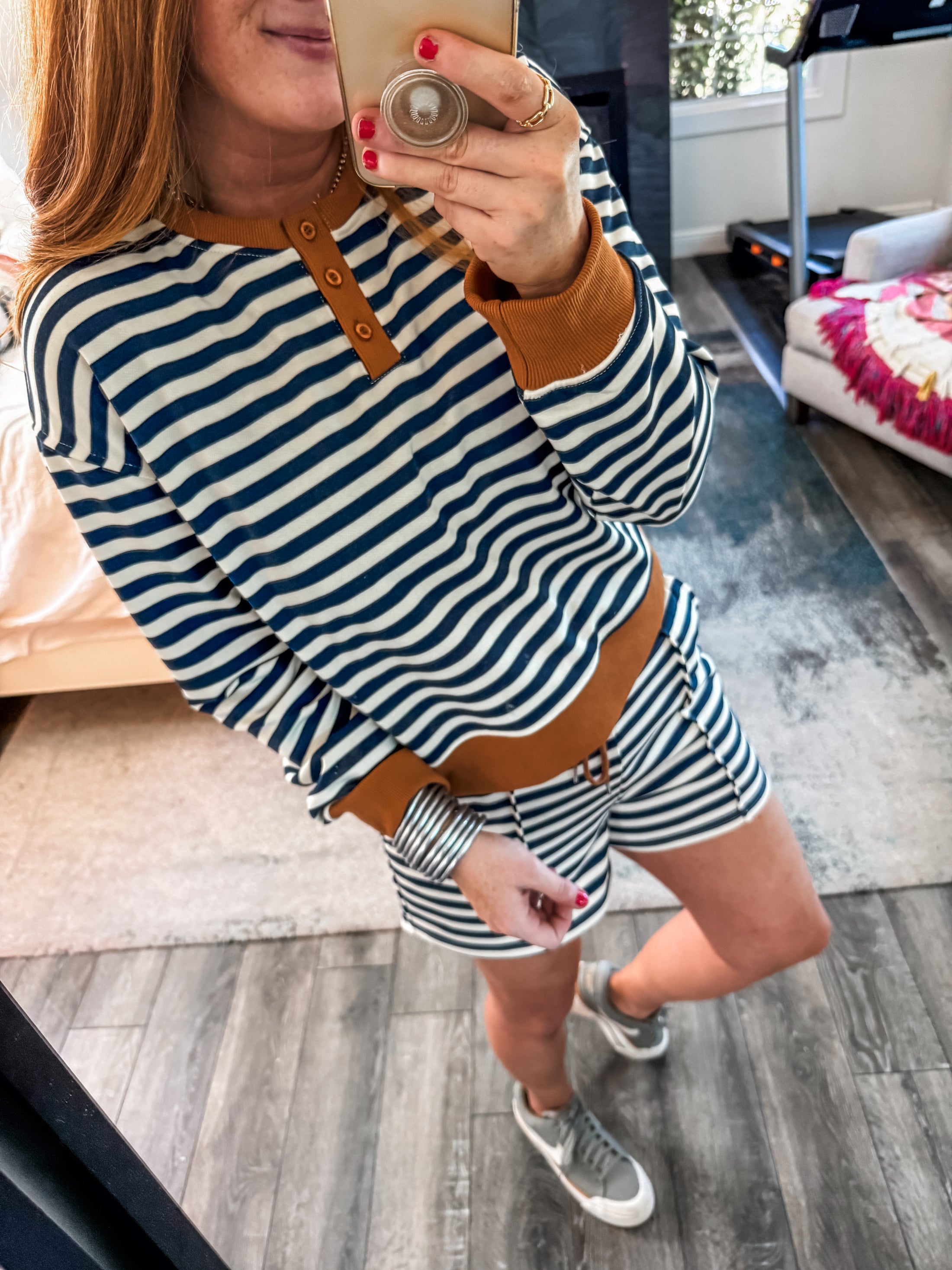 Kaylee Striped Sweatshirt