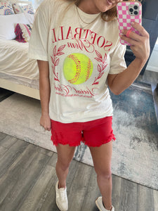 Softball Graphic Tee