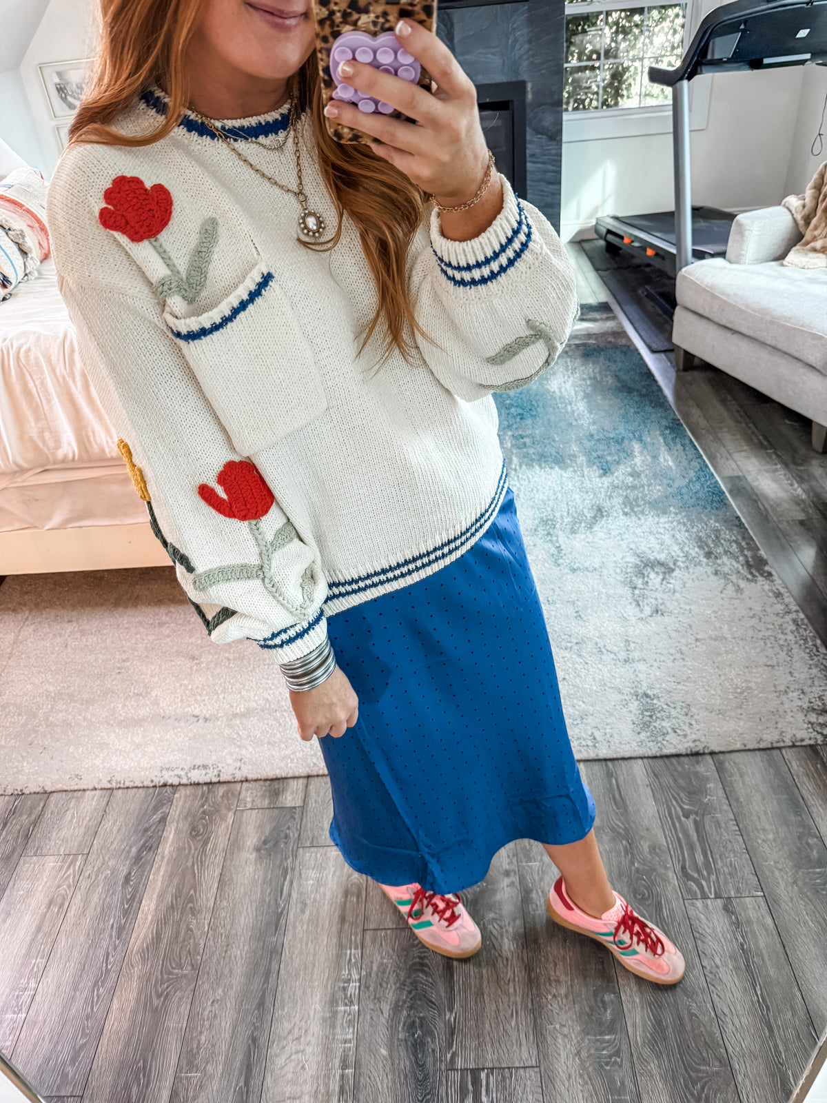 Reese Polka Dot Skirt