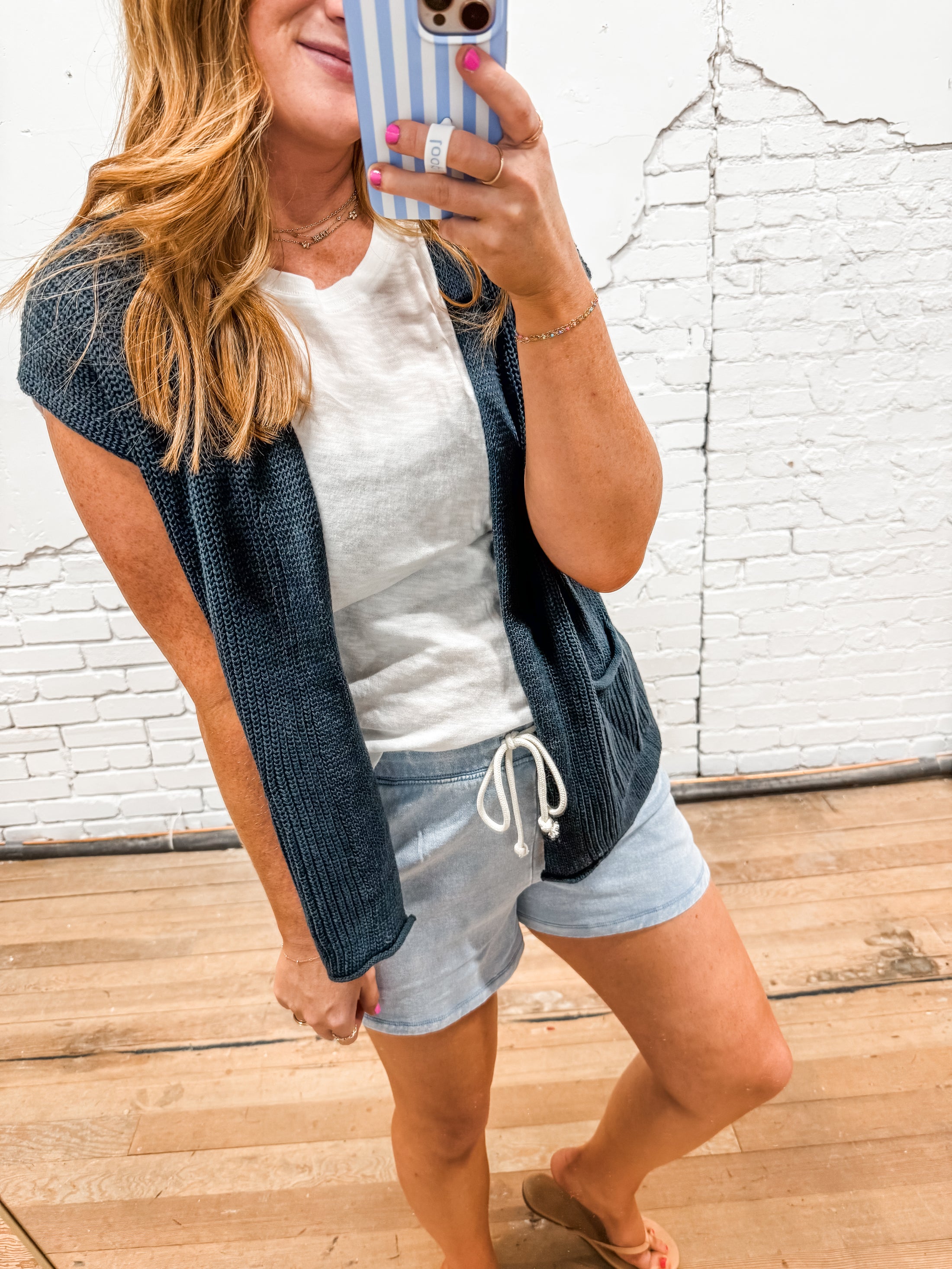 Navy Sweater Vest