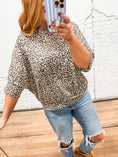 Load image into Gallery viewer, Katrina Leopard Top
