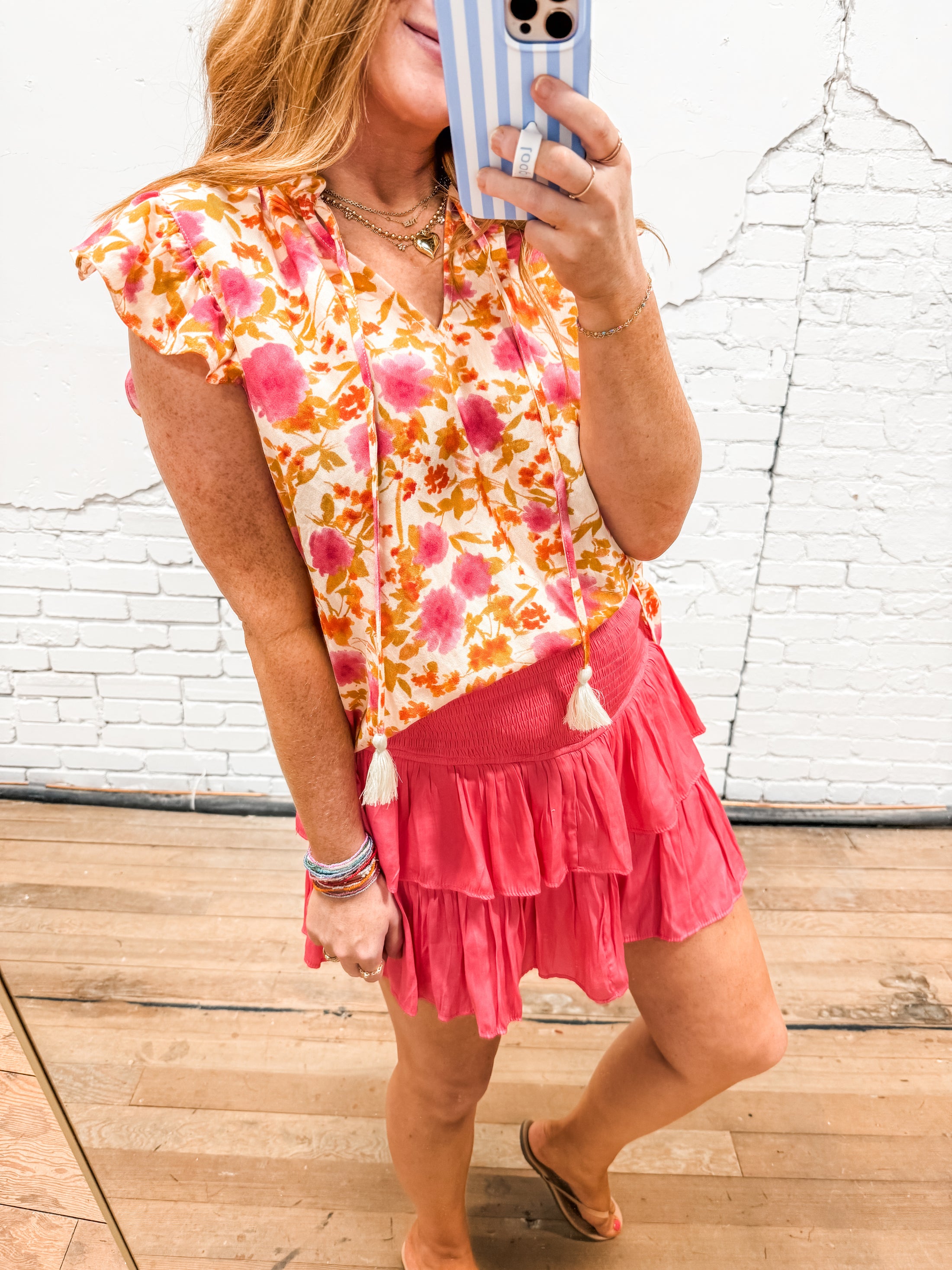 Mattie Floral Top
