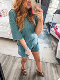 Load image into Gallery viewer, Maizy Romper - Teal
