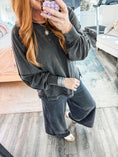 Load image into Gallery viewer, Kaylee Lounge Pants - Black
