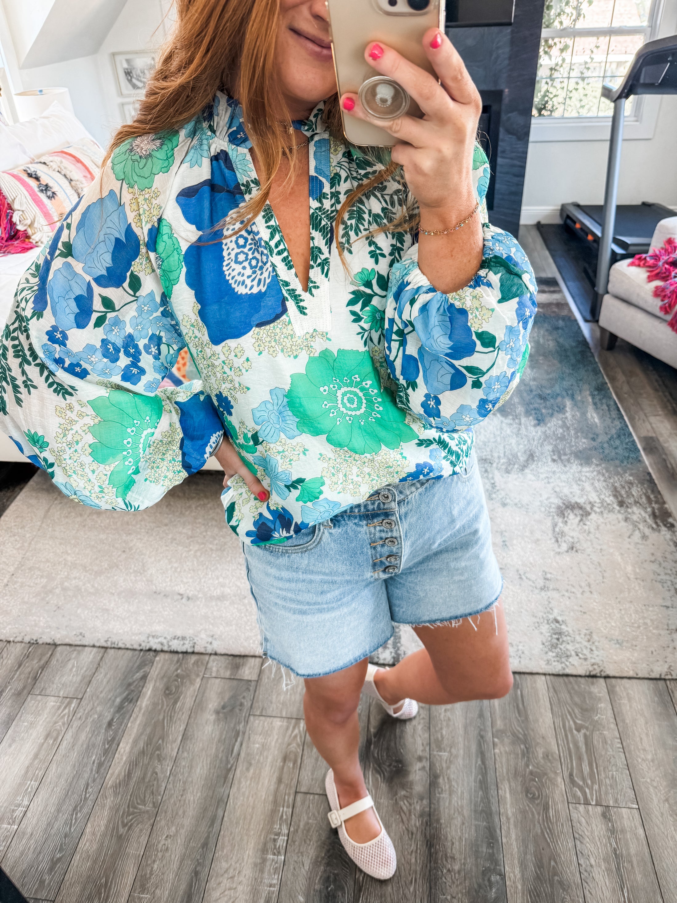 Eliza Floral Top