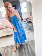 Load image into Gallery viewer, Eliza Gauze Dress - Blue
