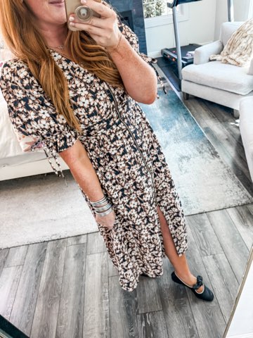 Des Floral Dress