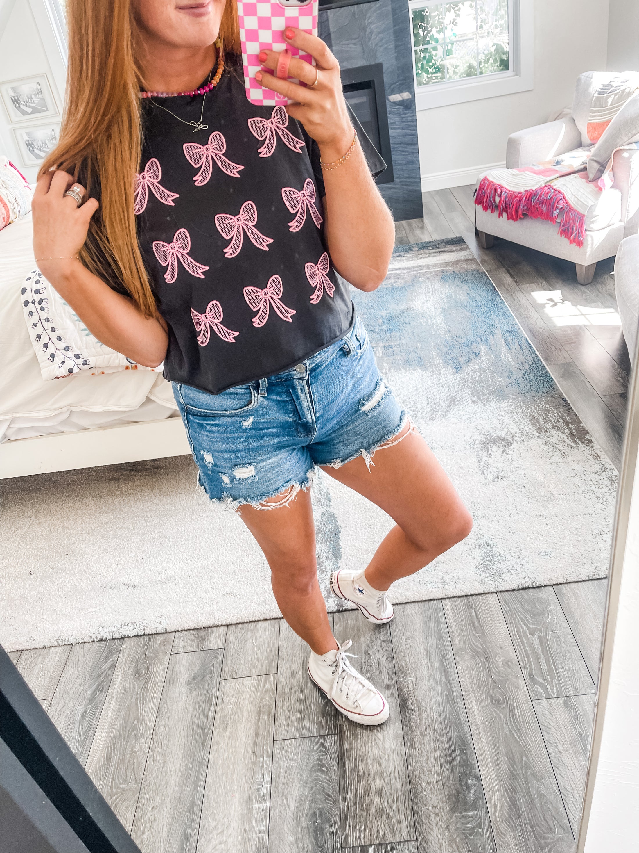 Bow Graphic Tee