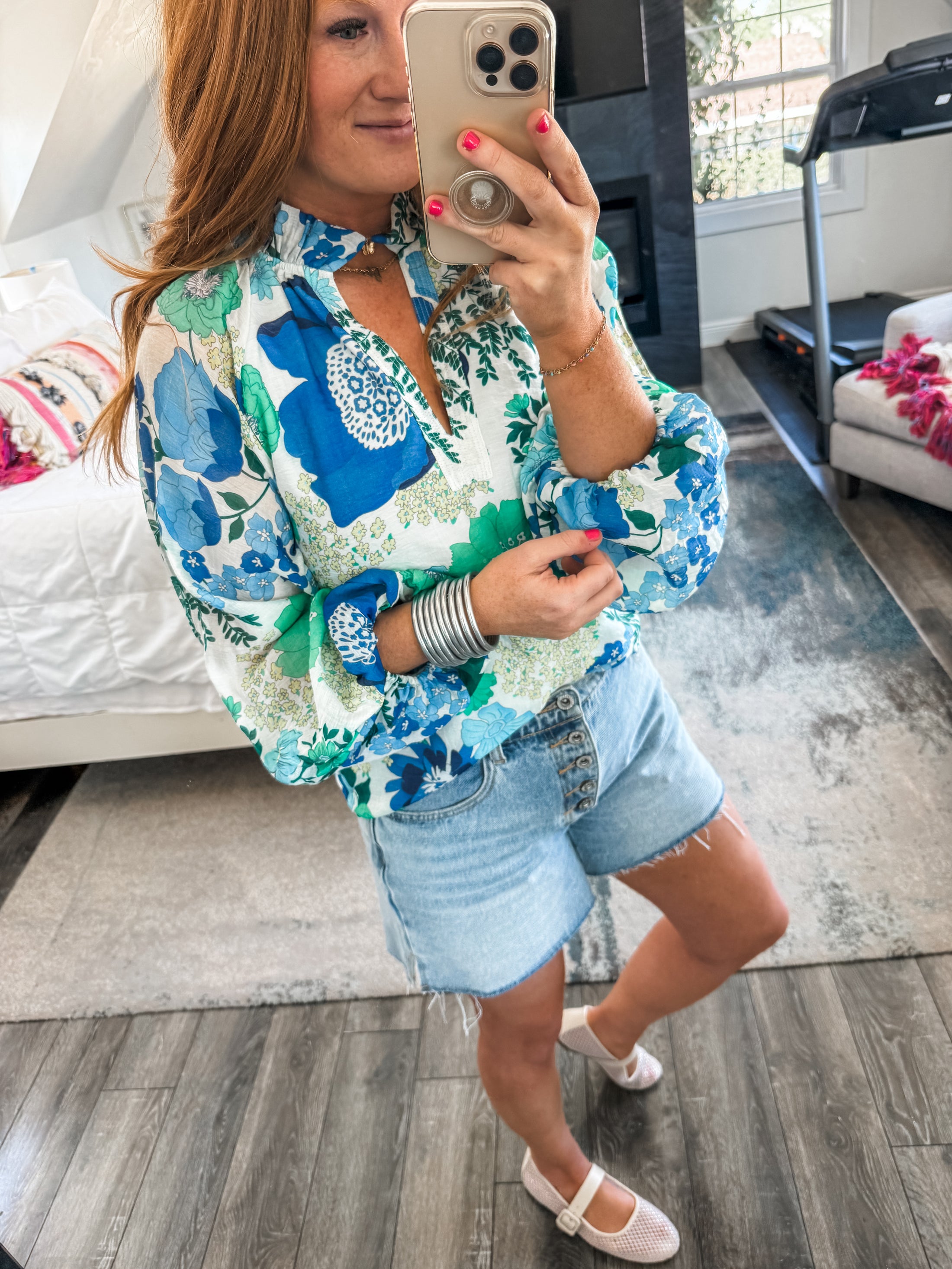 Eliza Floral Top