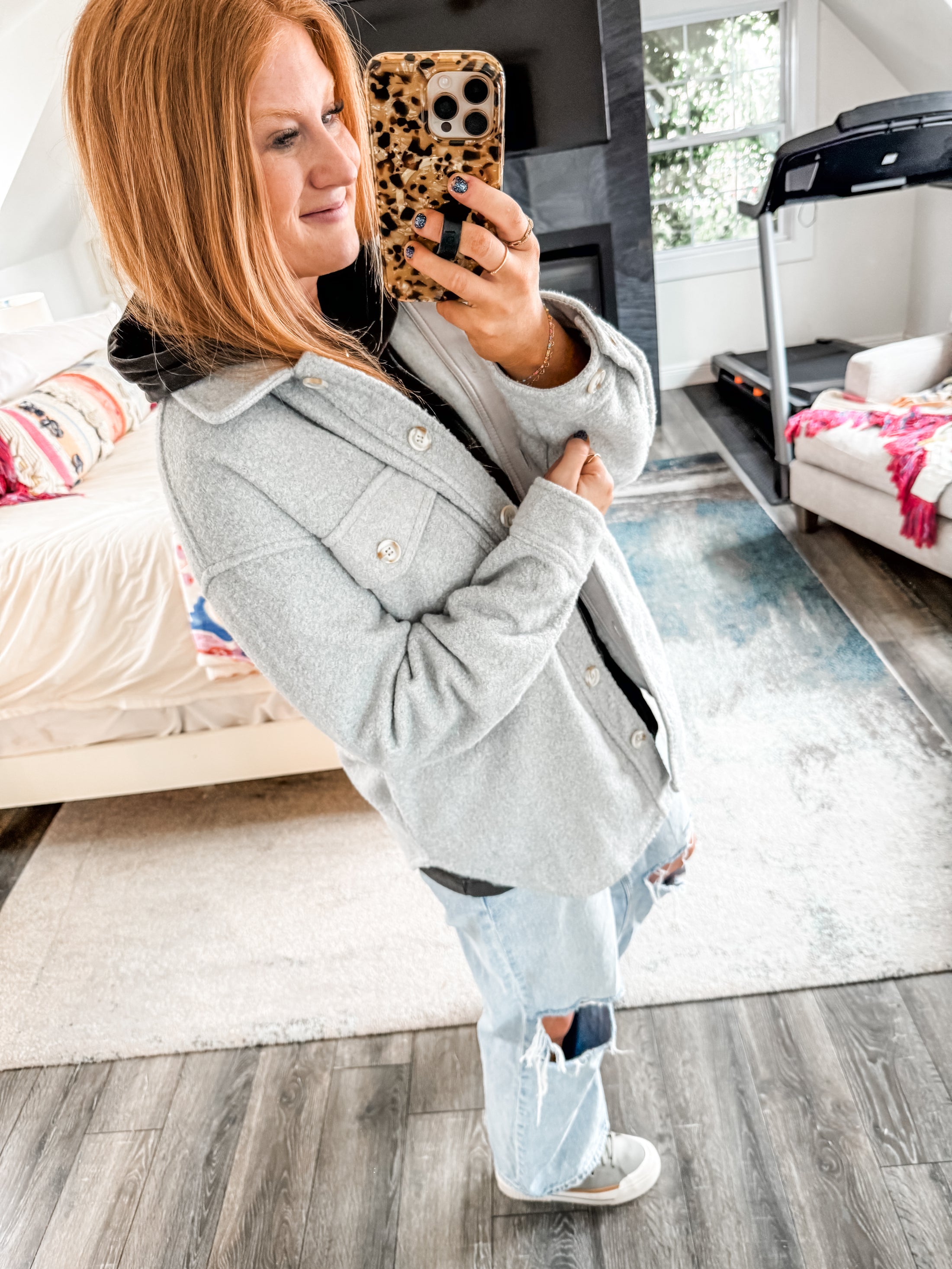 Rachel Fleece Shacket