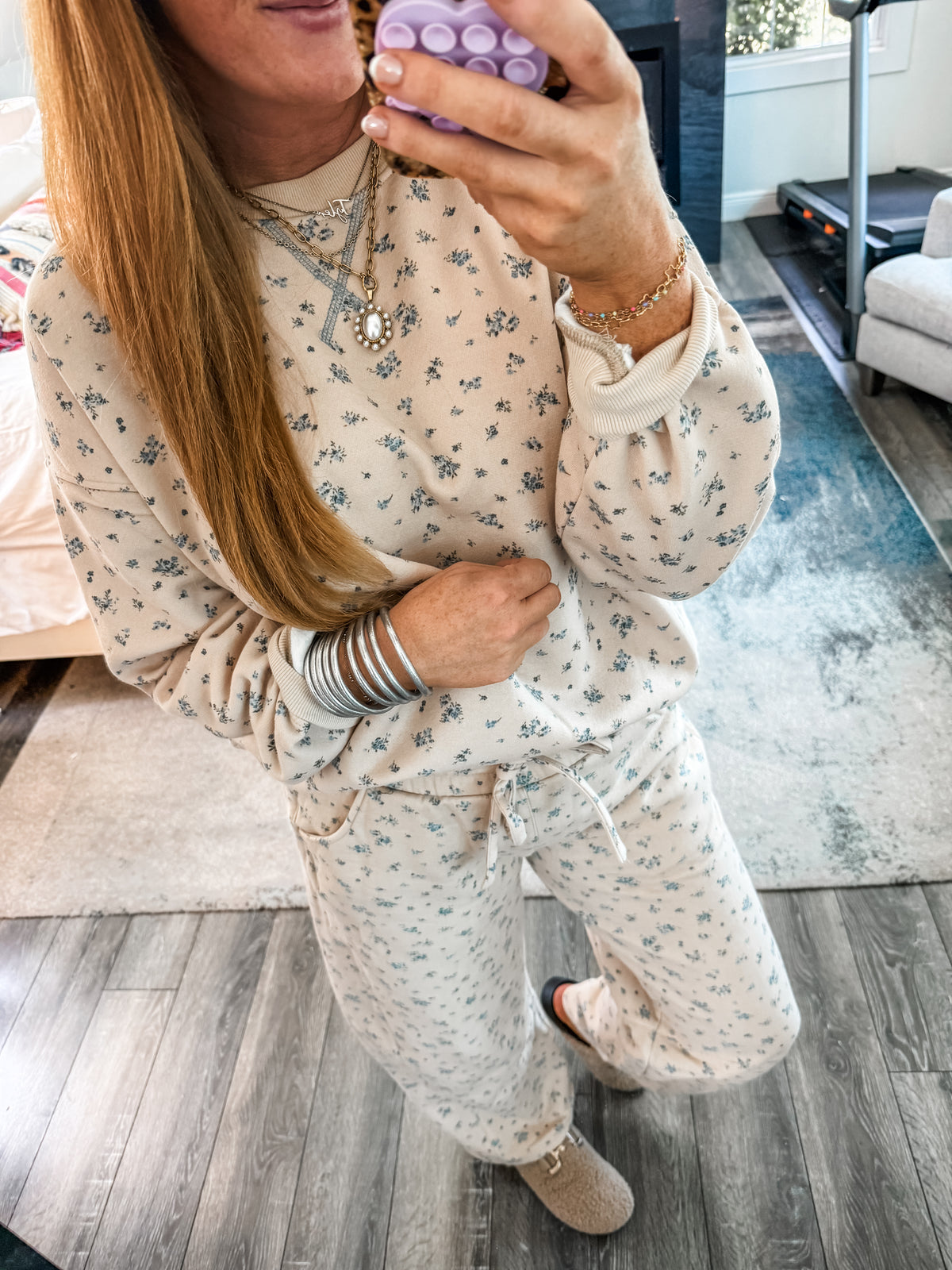Grace Floral Sweatshirt