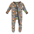 Load image into Gallery viewer, Kickee Pants Footie - Halloween Treats

