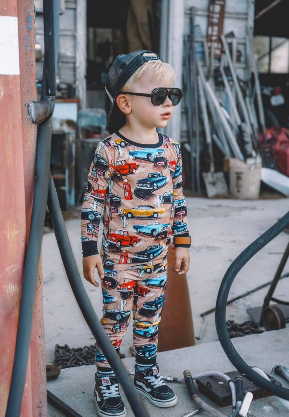 Revved Up PJ Set