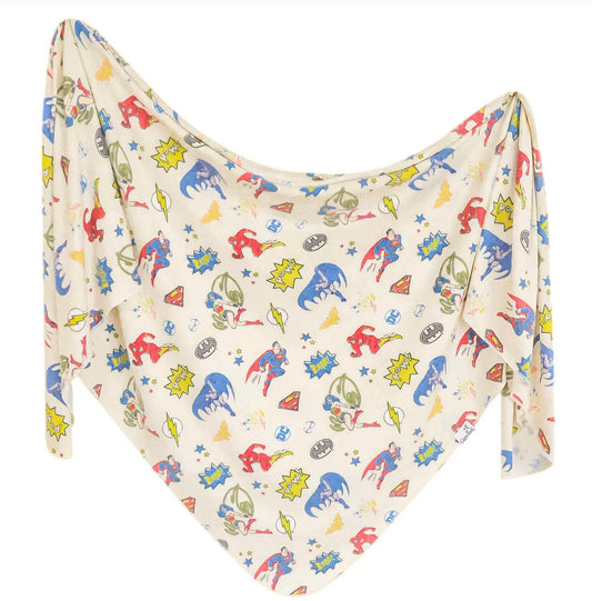 Copper Pearl Swaddle - Justice League