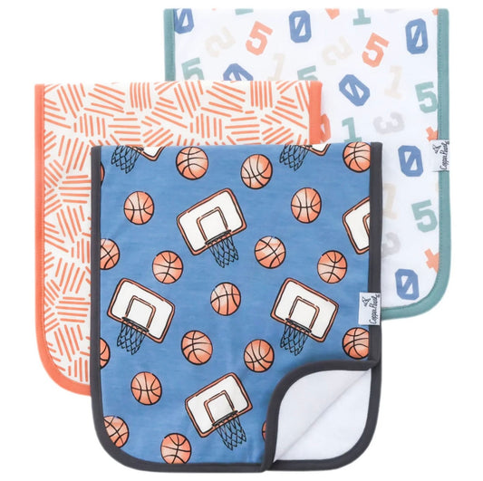 Copper Pearl Burp Cloth Set - Dunk
