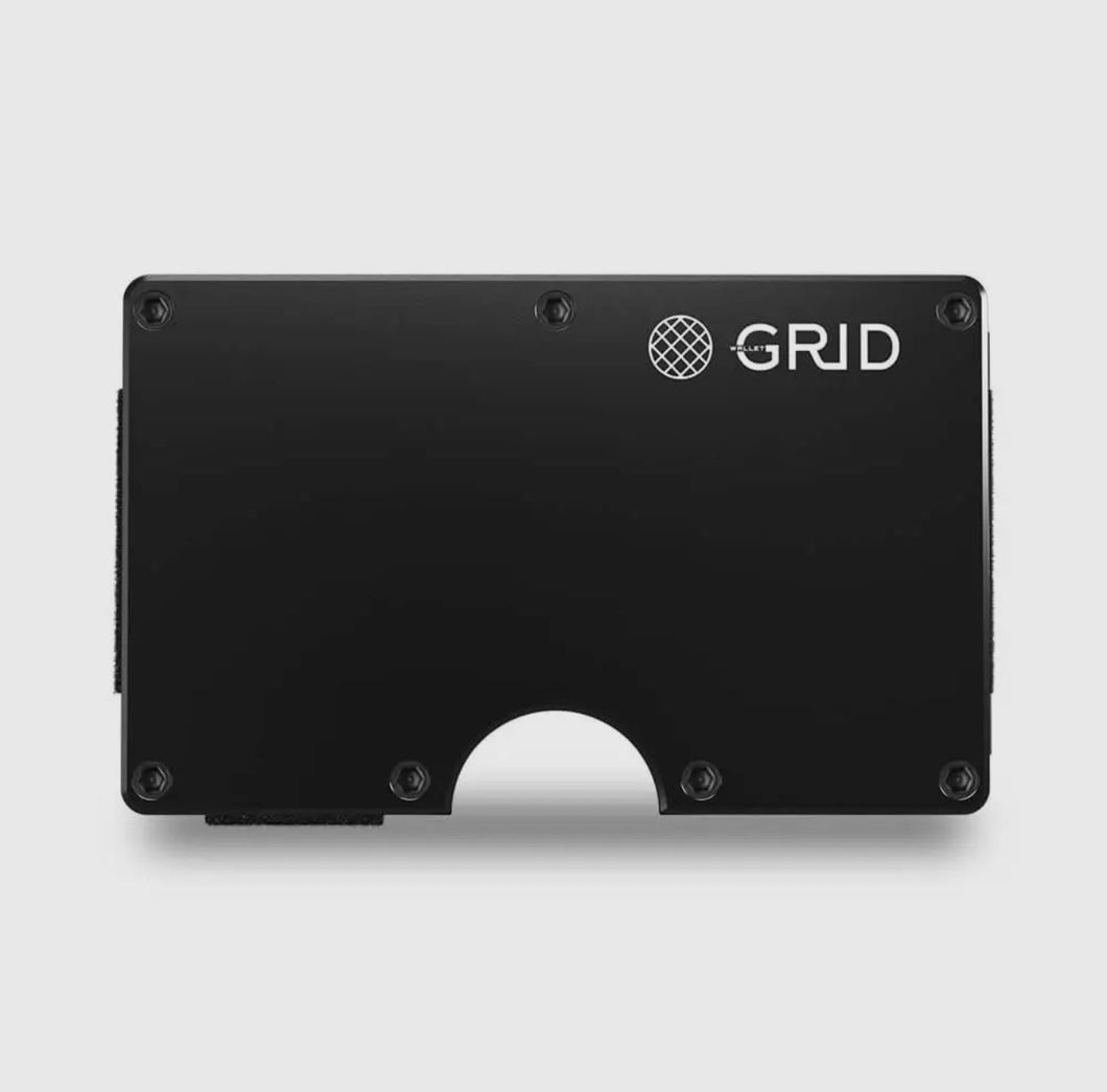 Grid Wallet - black