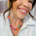 Load image into Gallery viewer, Color Party Silver Necklace
