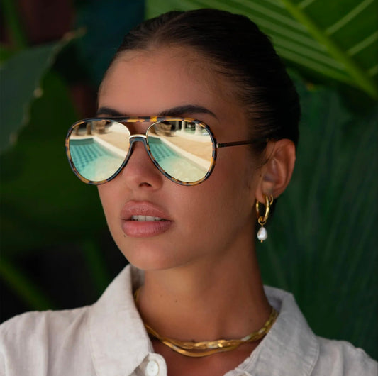 Shay Sunglasses - Tortoise//Gold