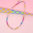 Load image into Gallery viewer, Rainbow Sugar Gemstone Necklace
