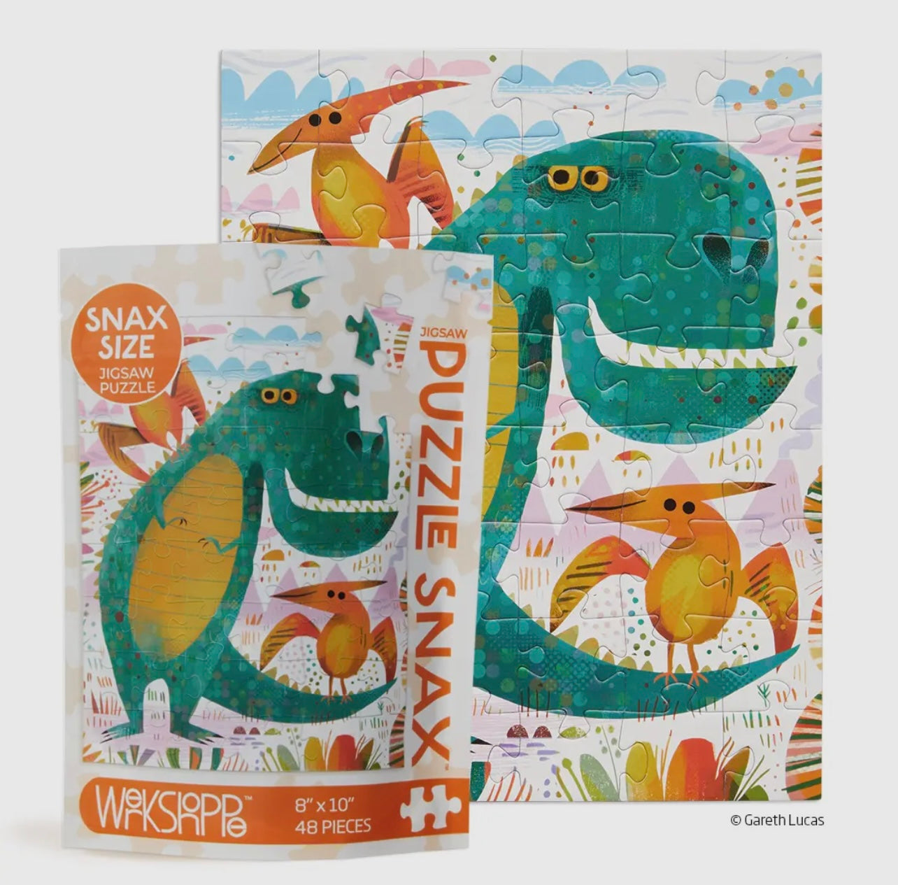 Dinosaur Puzzle Snax 48 pieces