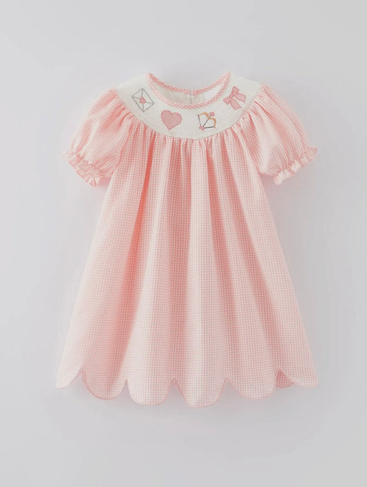 Love Letter Smocked Dress