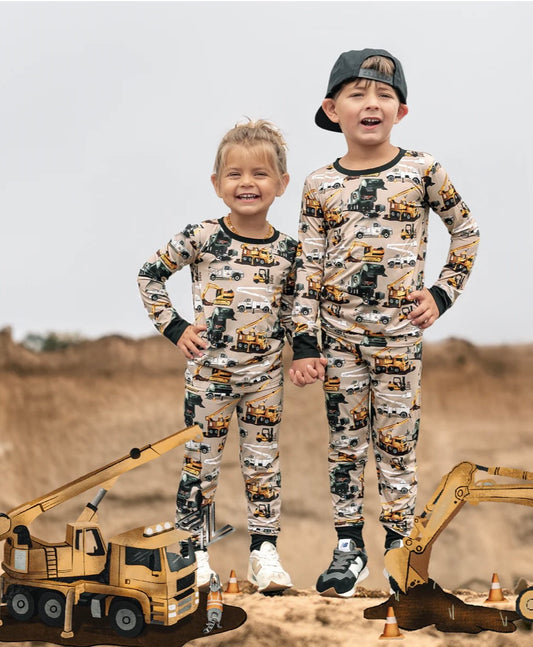 Work Hard, Play Hard PJ Set