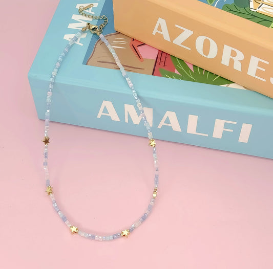 Born to Shine Necklace - Sky