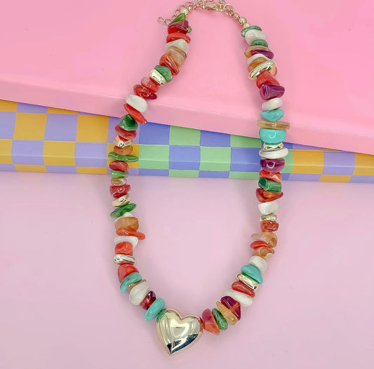 Heart Full of Happy Necklace