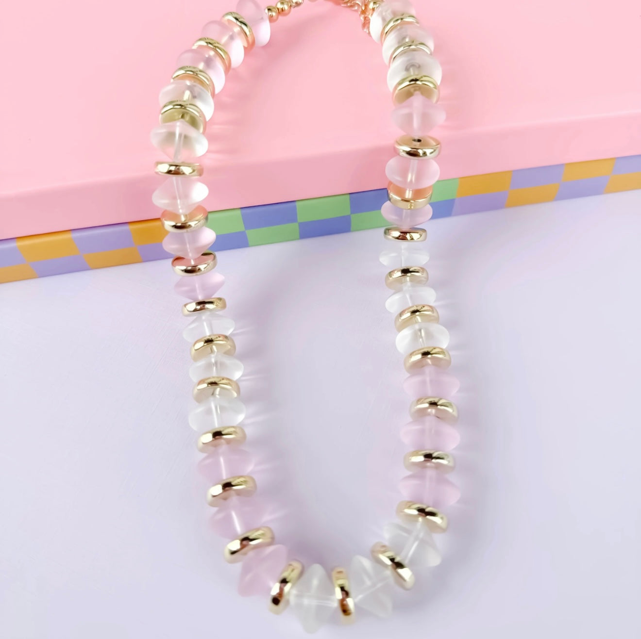 Frosted Blush Necklace