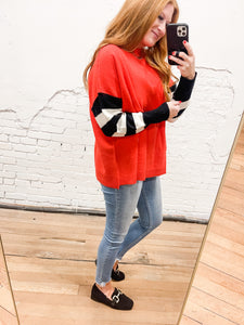 Brianne Sweater -Red