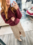 Load image into Gallery viewer, Z Supply Breen Cardigan - Merlot

