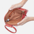 Load image into Gallery viewer, Hobo Sable Wristlet - cherry blossom
